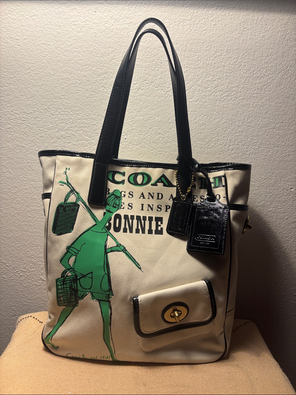 Limited Edition Coach Bonnie Cashin Tote Bag